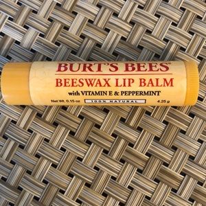 Beeswax Lip Balm with Vitamin E & Peppermint